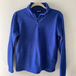 Lands End Quarter Zip Fleece